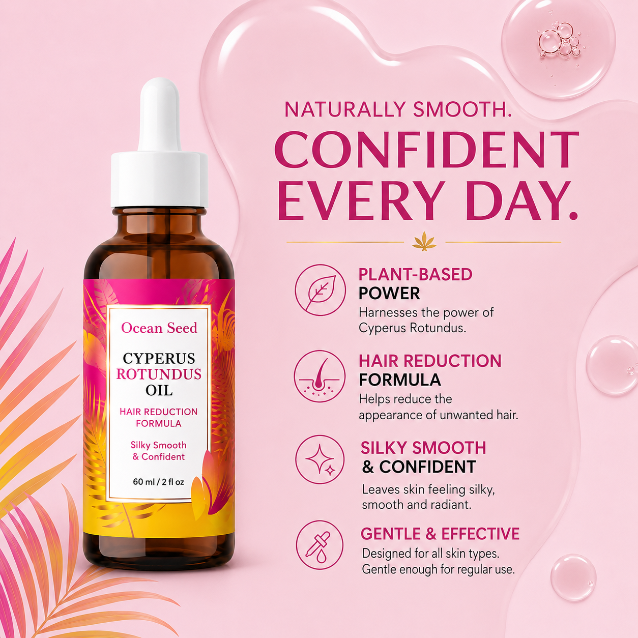 Ocean Seed Hair Reduction Oil